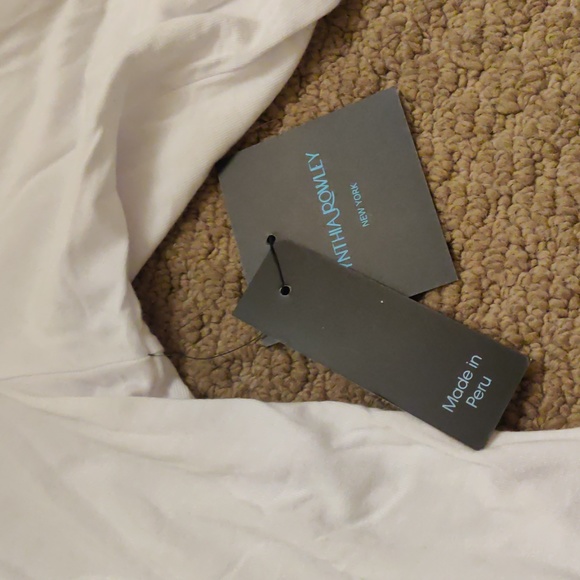 Cynthia Rowley white shirt size M - Picture 4 of 4